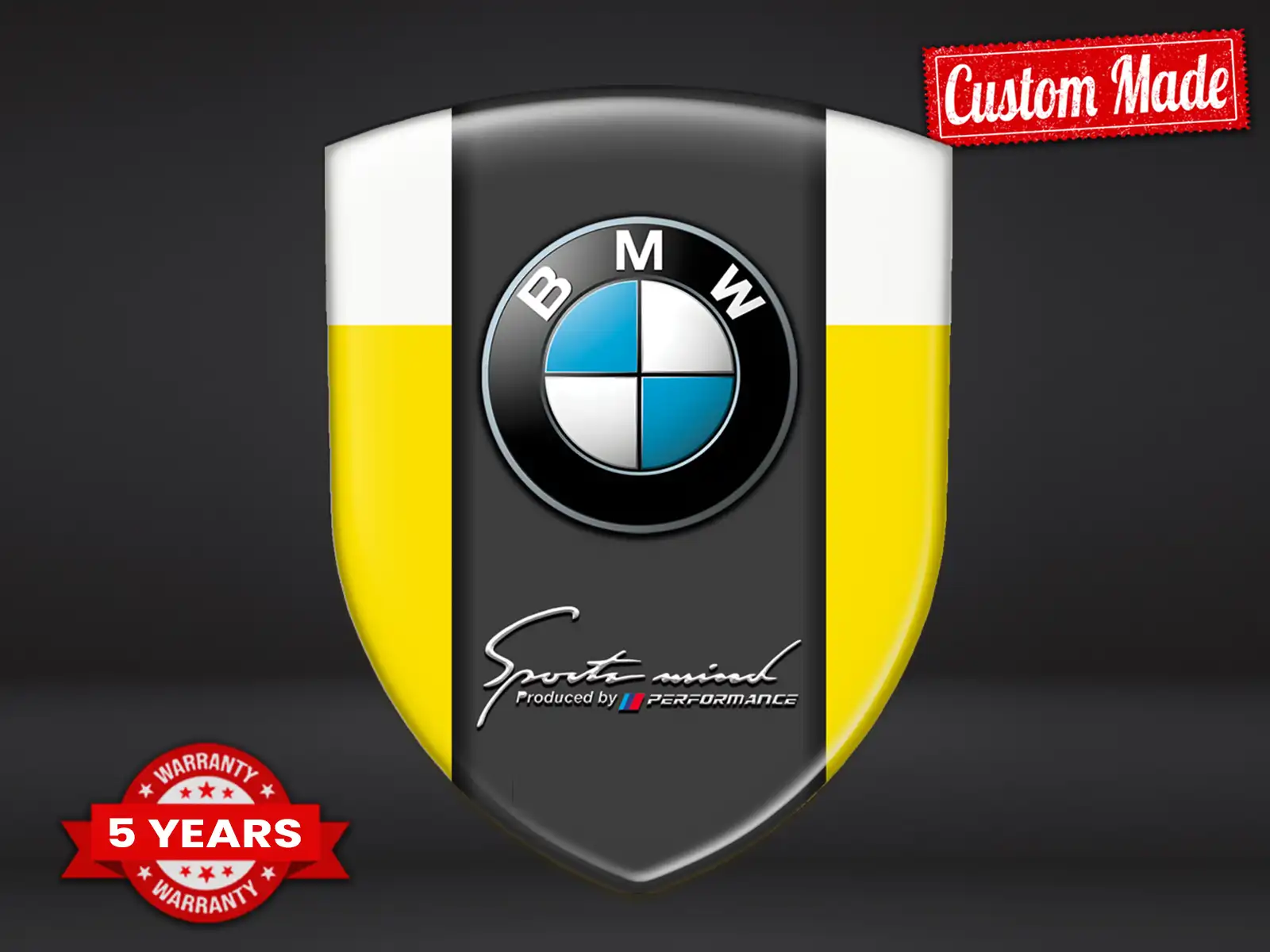 BMW Windschutzaufkleber Robust Hochwertig Professionell